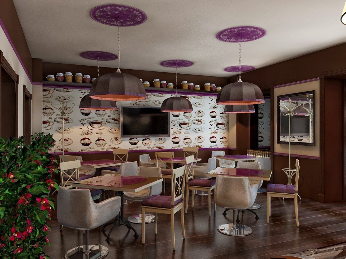 Украшения для интерьера кофейни