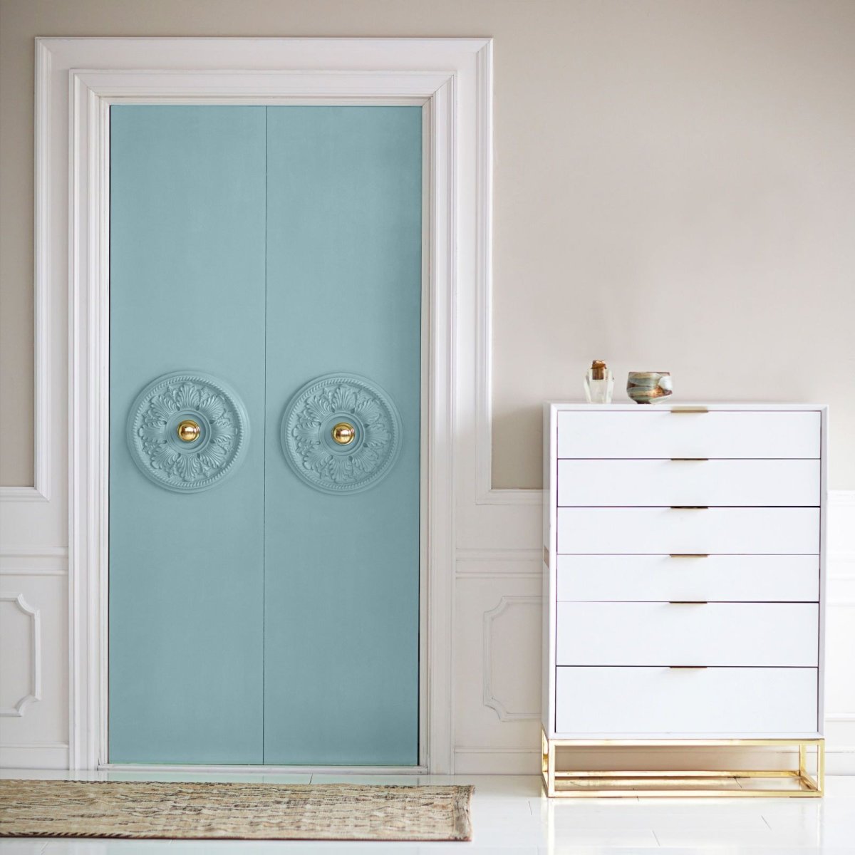 Детская мебель в бирюзовых тонах