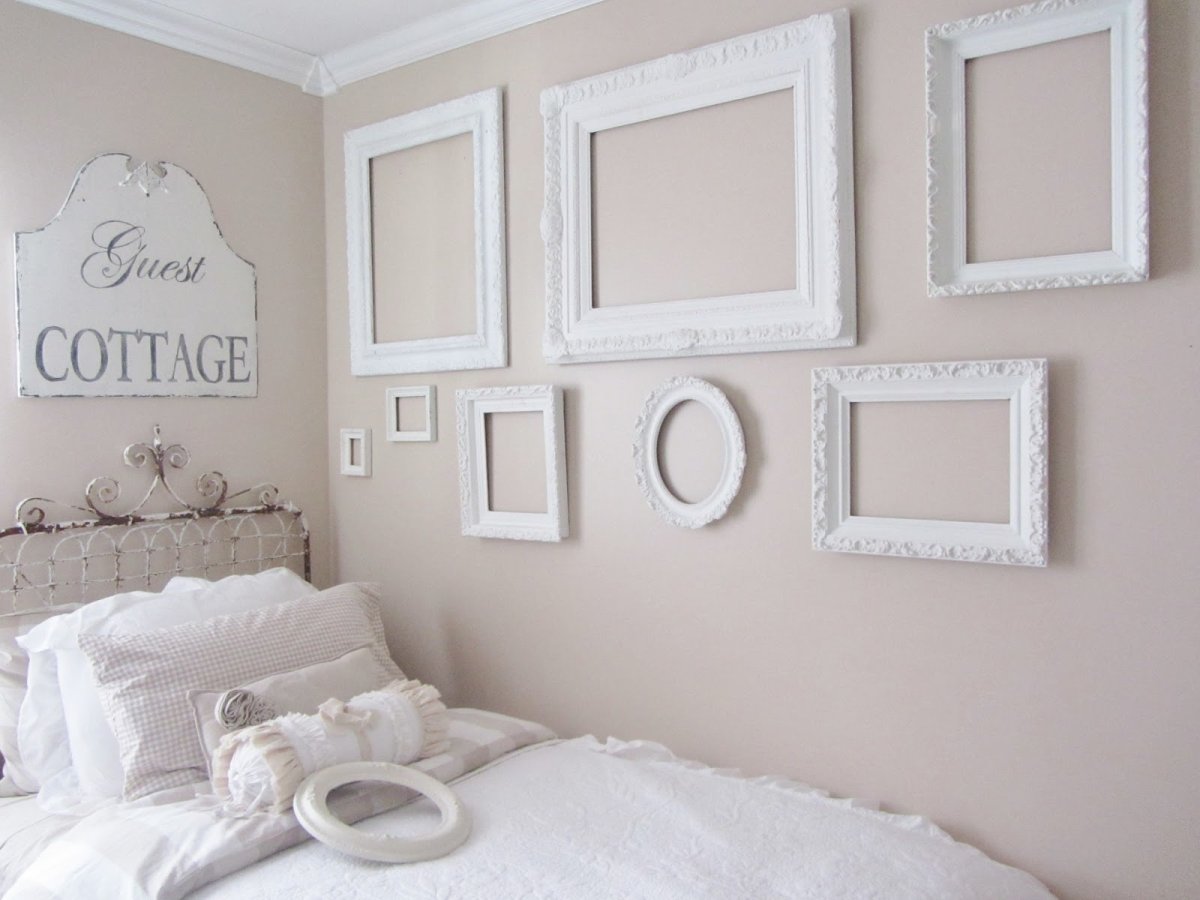 Фоторамки в интерьере