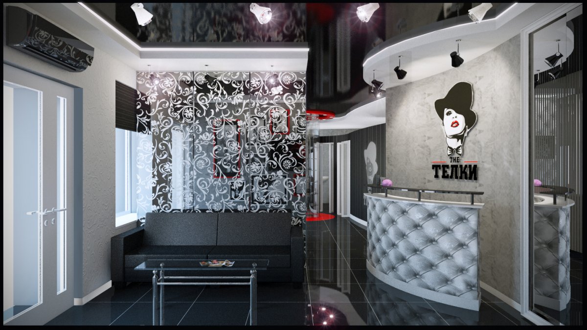 Входная зона салона красоты