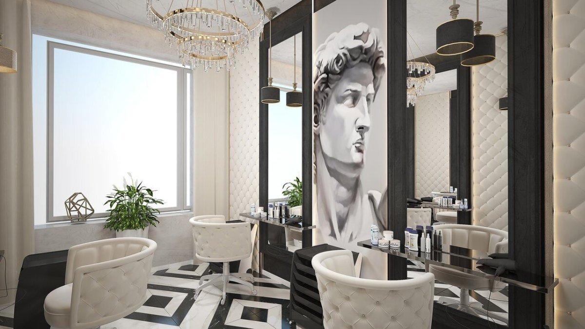 Дизайн проект салона красоты