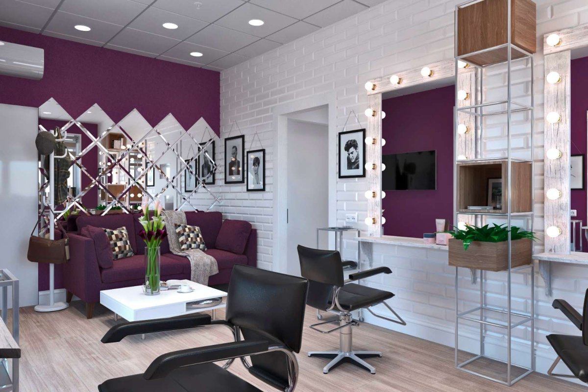 Зонирование в салоне красоты
