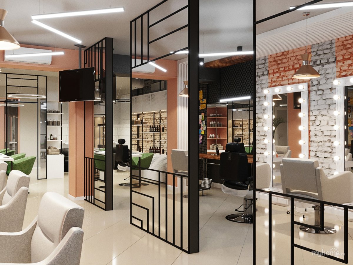 Зонирование в салоне красоты