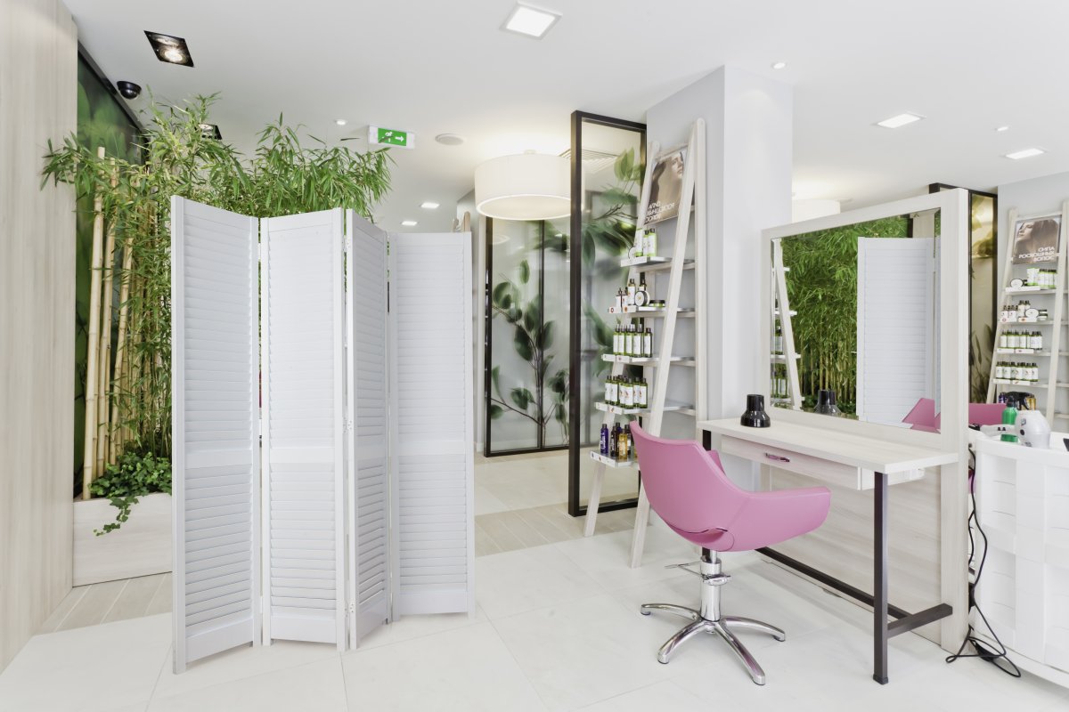 Зонирование в салоне красоты