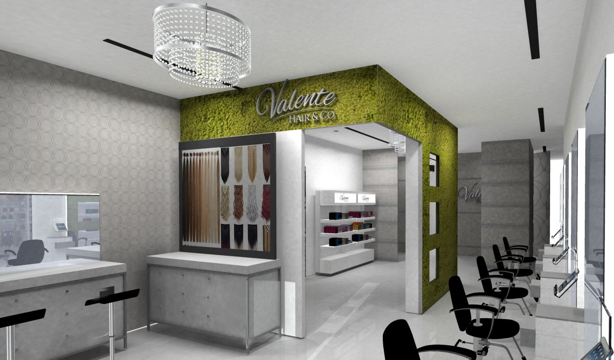 Перегородки в салоне красоты для зонирования