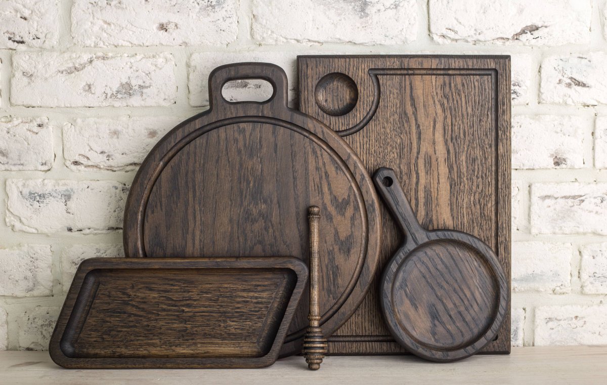 Kitchen Style / набор деревянных тарелок 2 шт