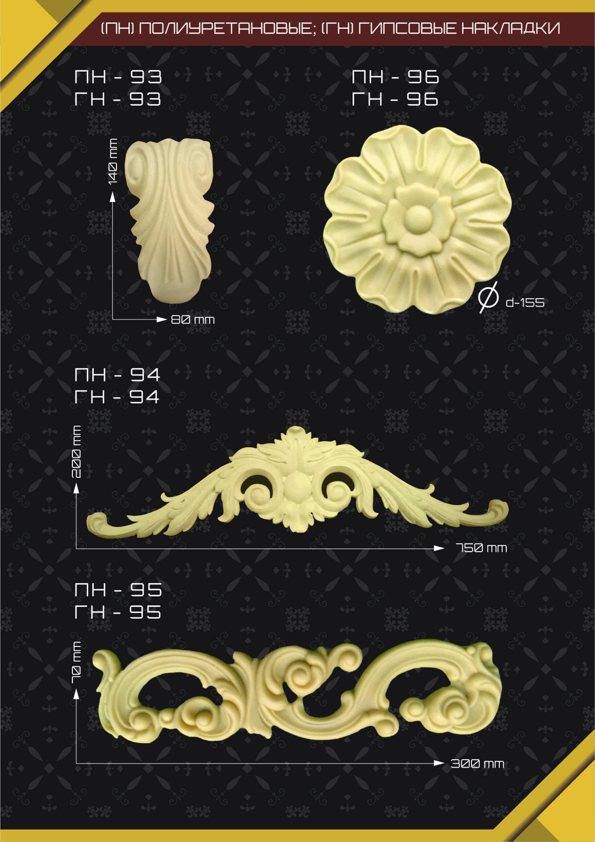 Орнамент Вологда мебель