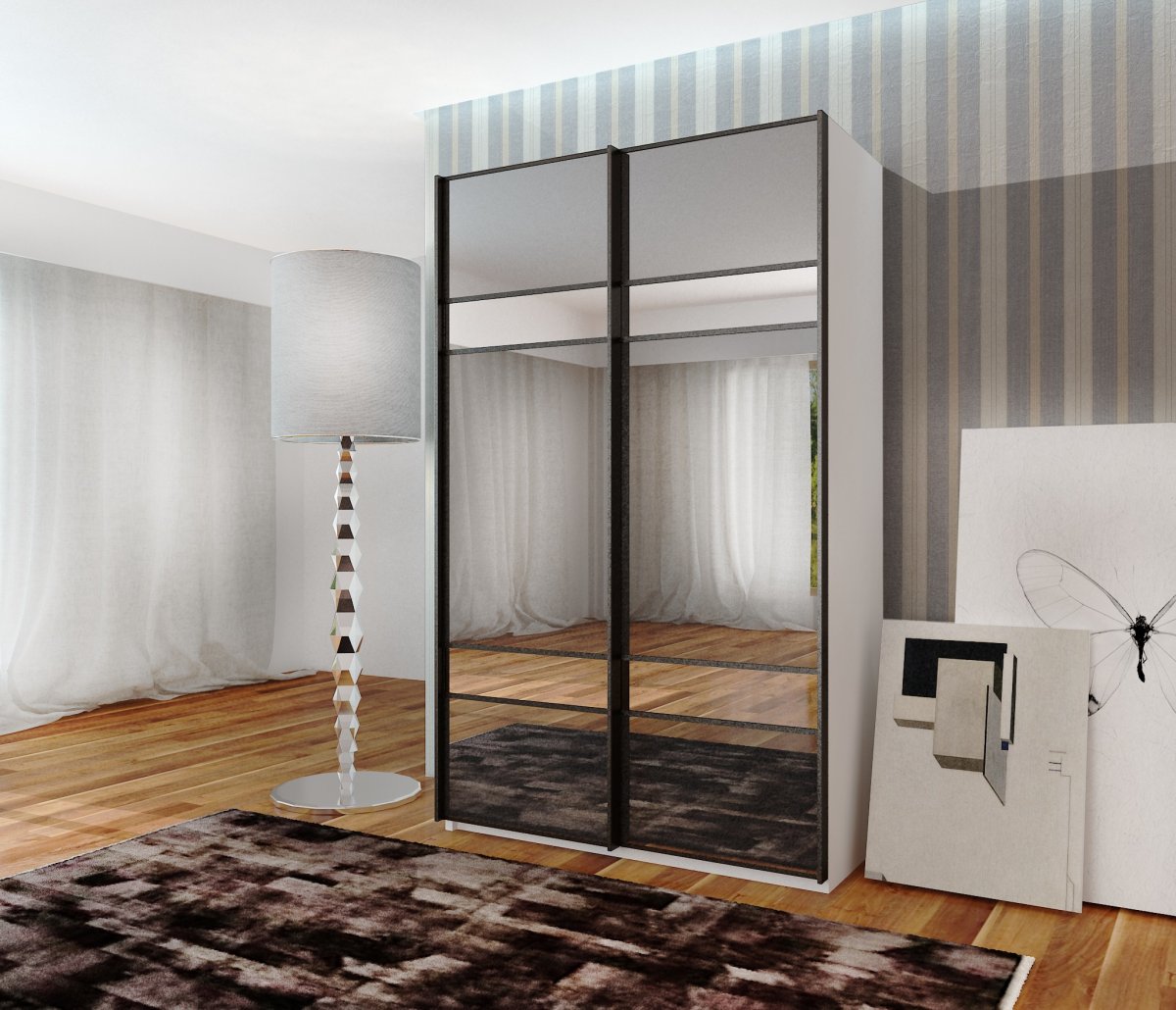 Дизайнерские шкафы купе