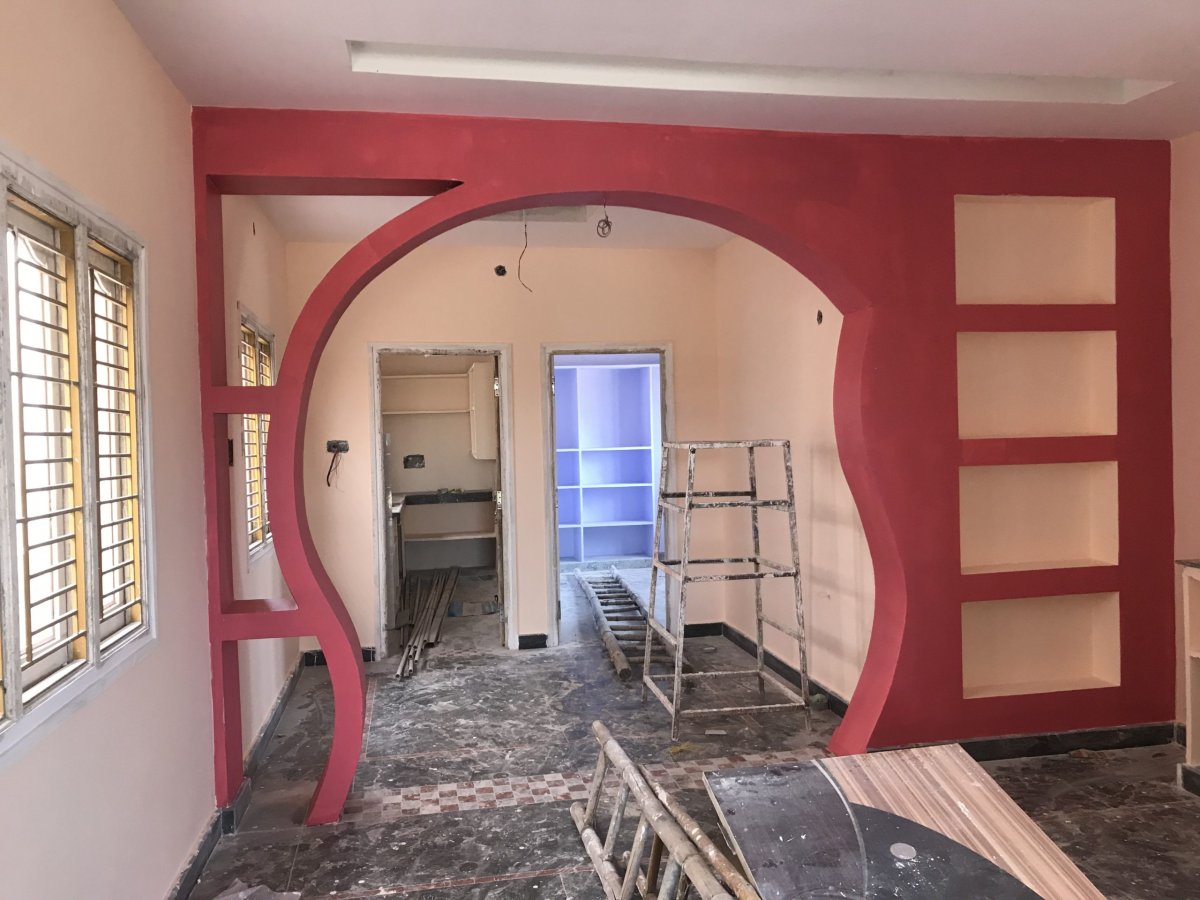 Фигурни арки из гипсокартона