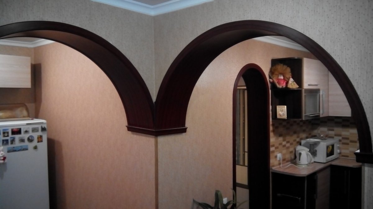 Арка угловая