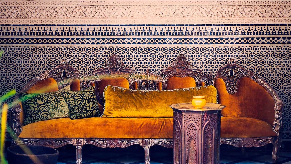 Марокканская Мальва Марокко