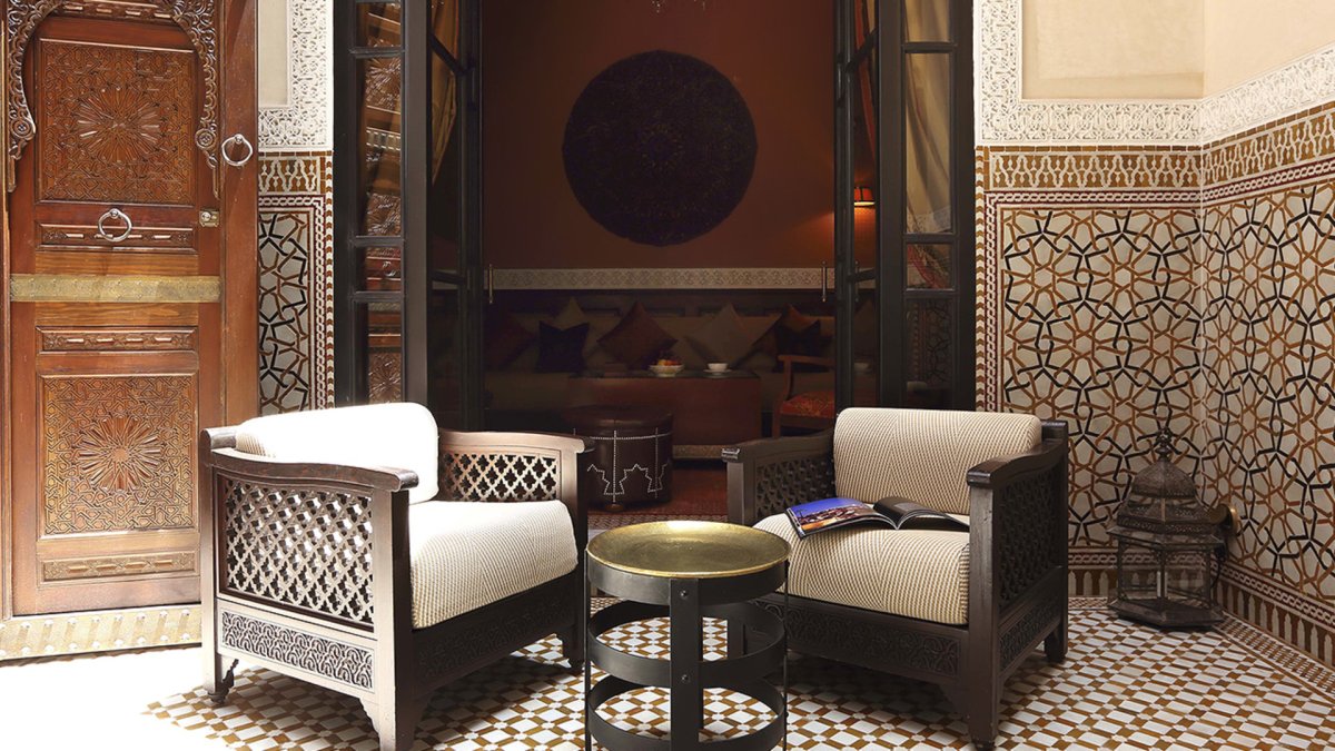 Орнамент Восточный интерьер Марокко