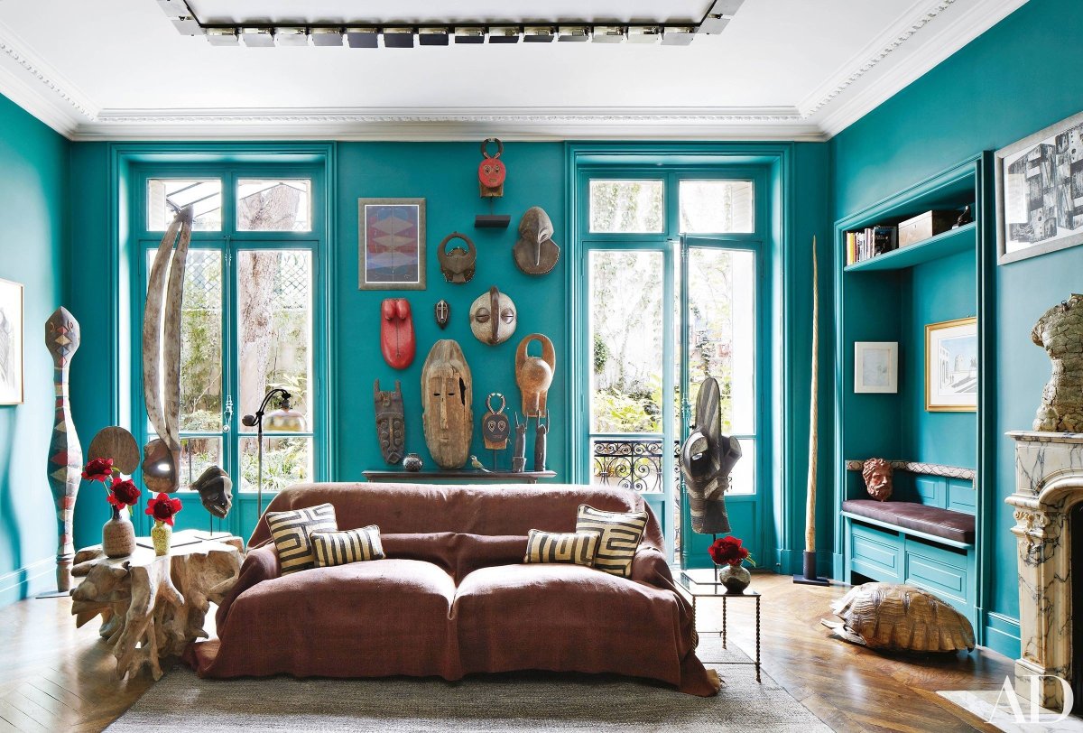 Бирюзовый декор