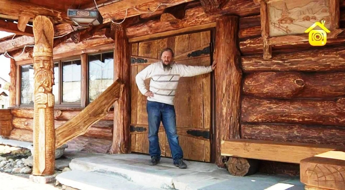 Потолок рустик стиль Иван Бережник