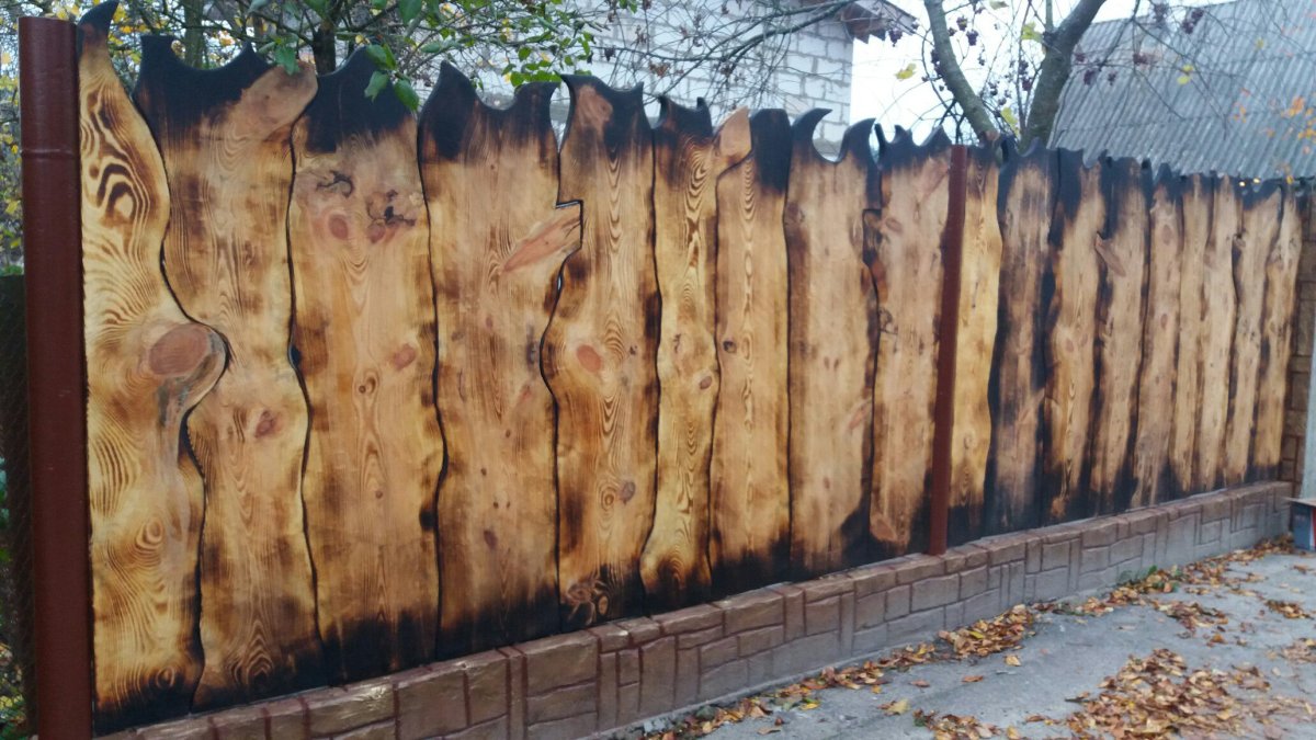 Беседка из горбыля