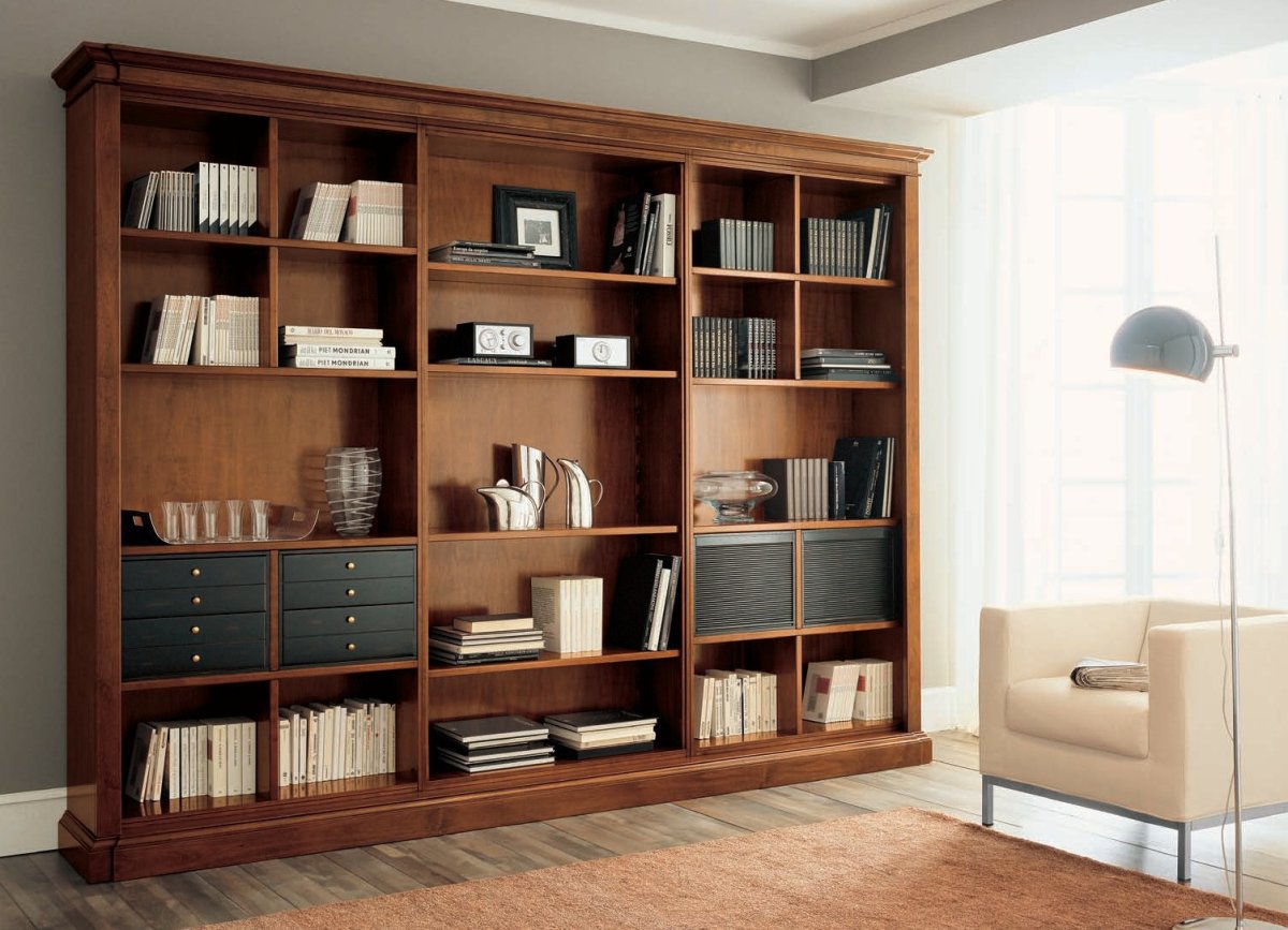 Шкаф книжный Hamlyn h527-18