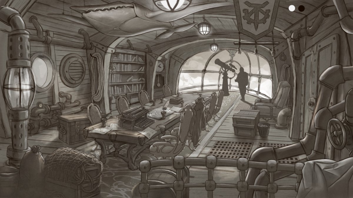 Стимпанк лаборатория арт