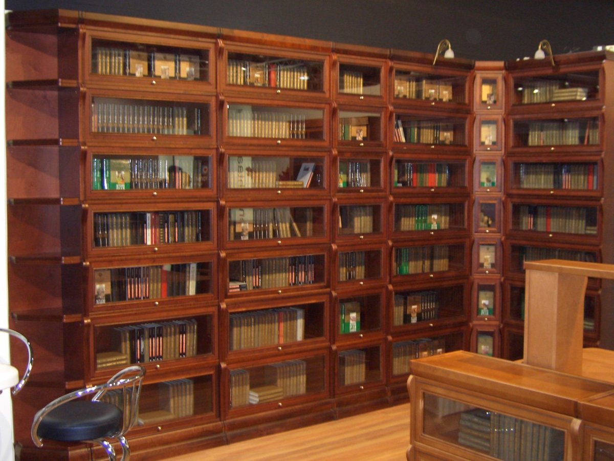 Книжный шкаф Сканди ретро Винтаж