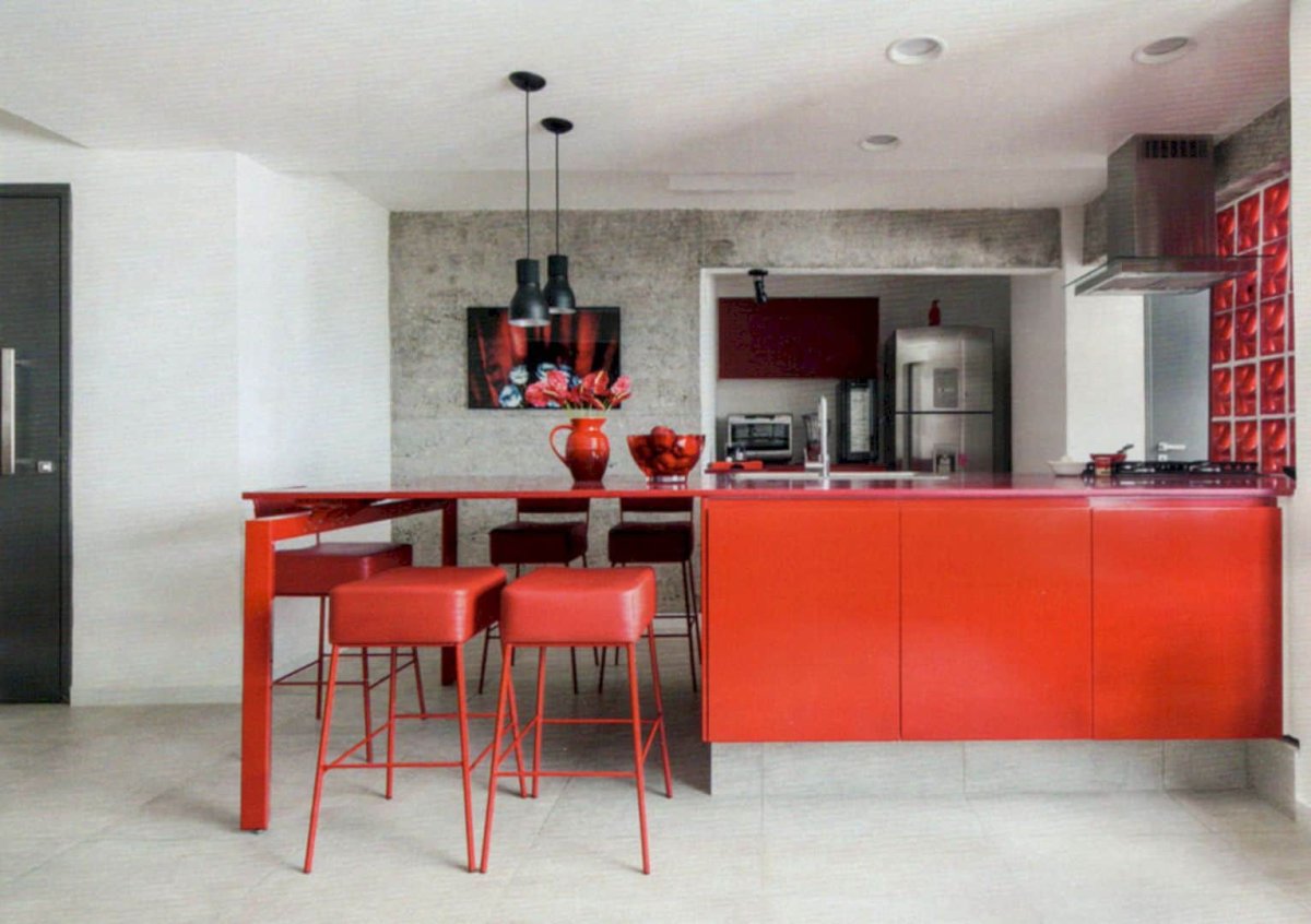 Кухня угловая серая