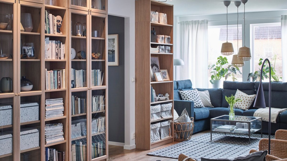 Стеллаж из массива дерева