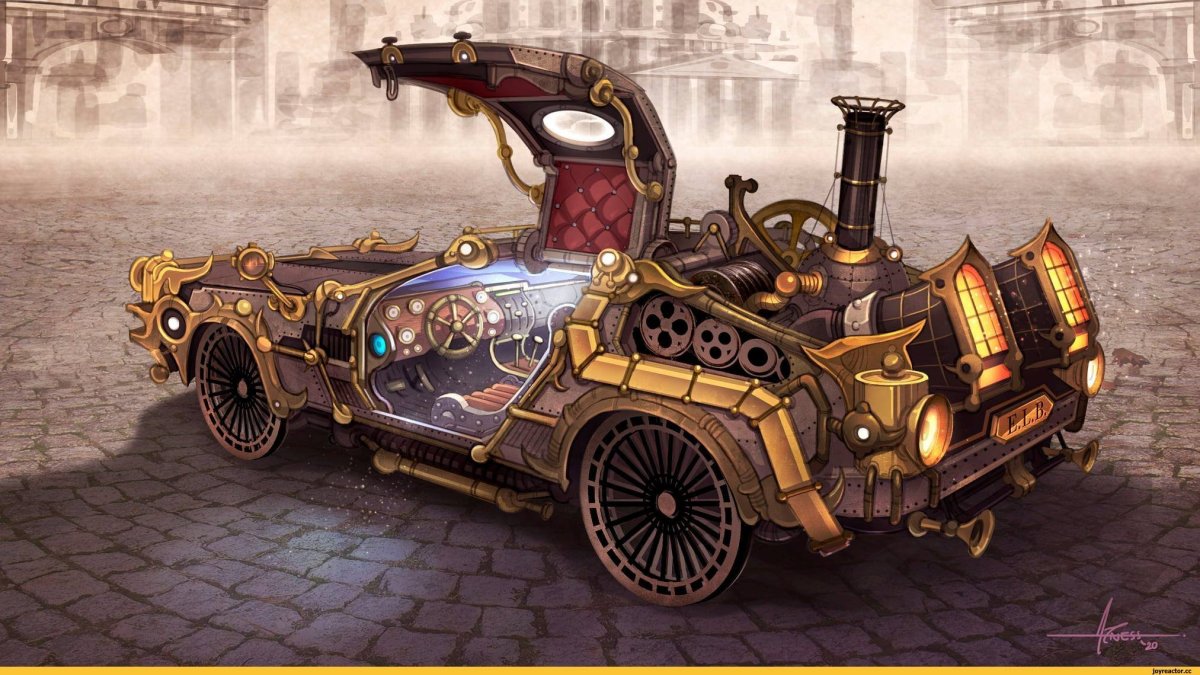 Дизельпанк обои