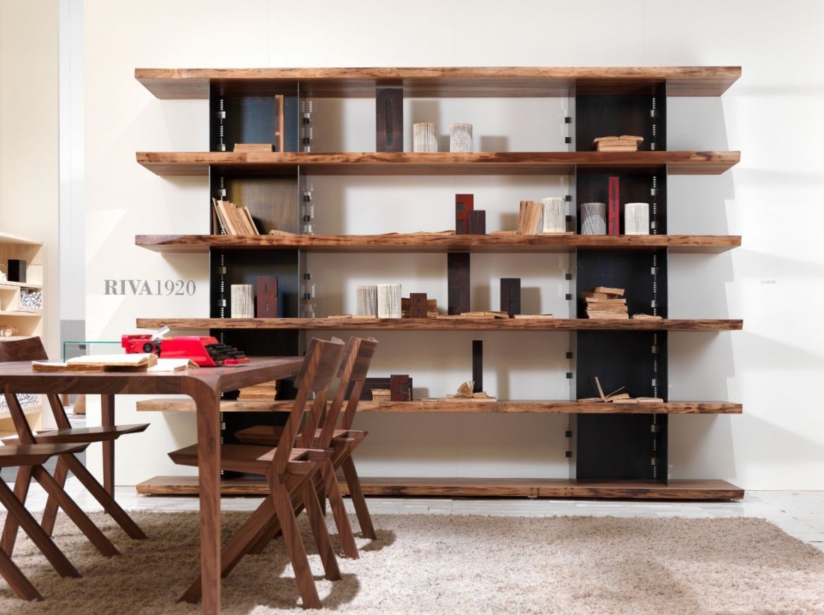 Книжный шкаф лофт