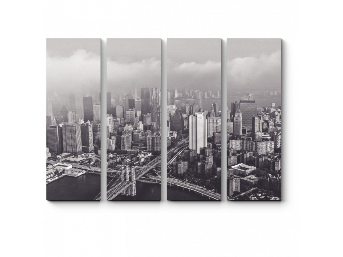 Модульная картина Нью Йорк 2vc