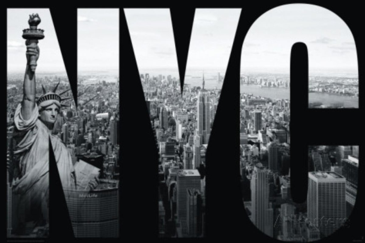 Постер "черно-белое"