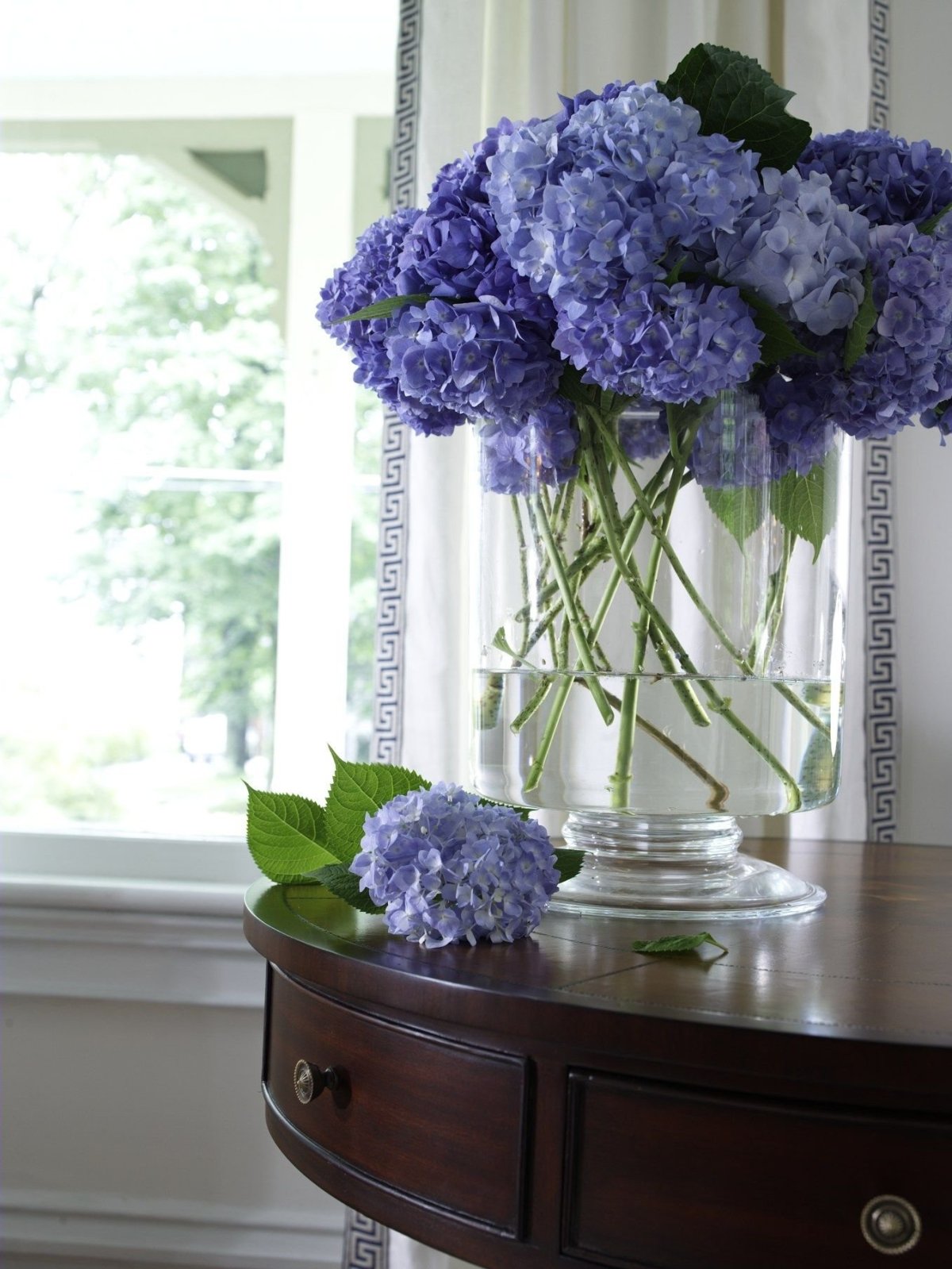 Гортензия холодный фарфор