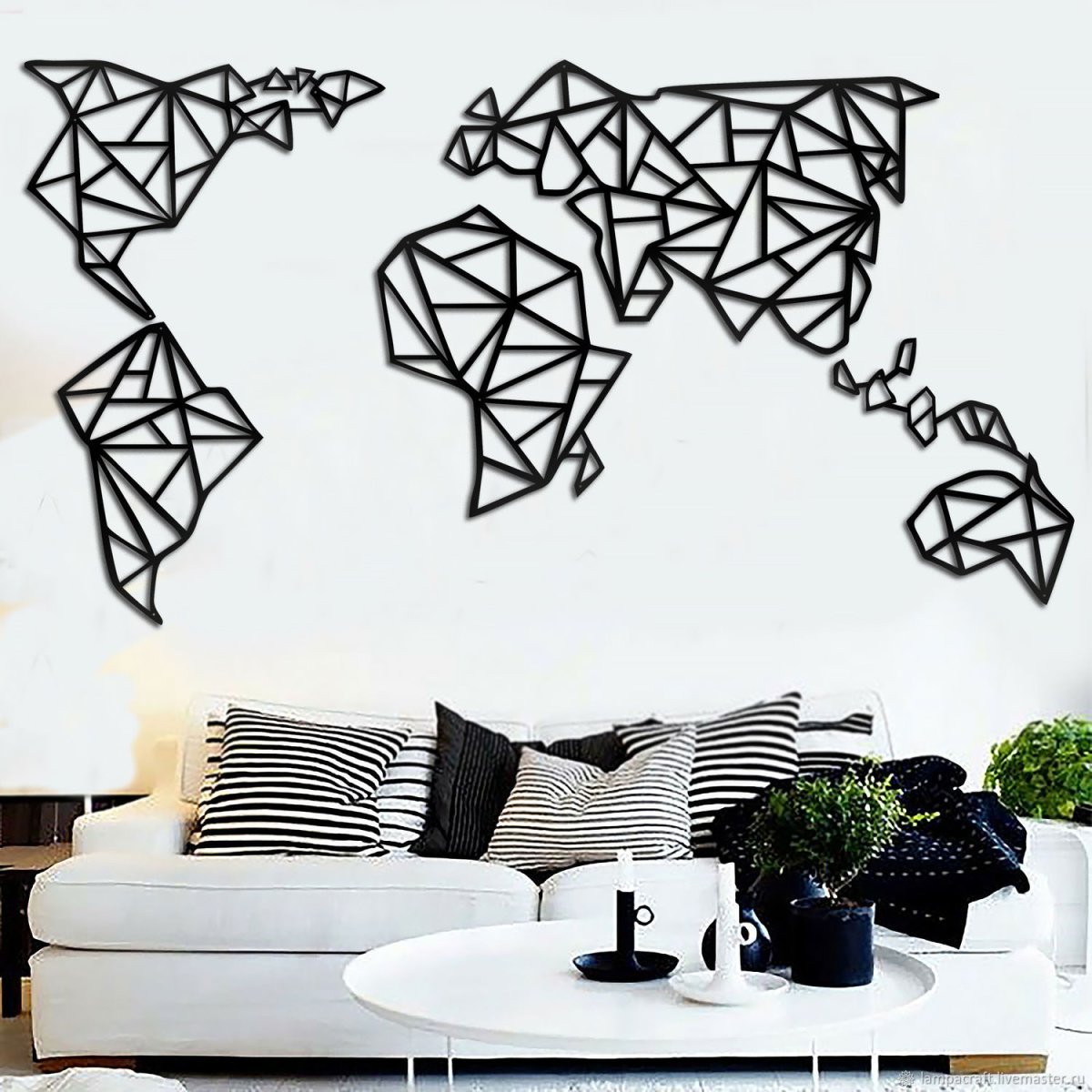 Геометрические панно на стену