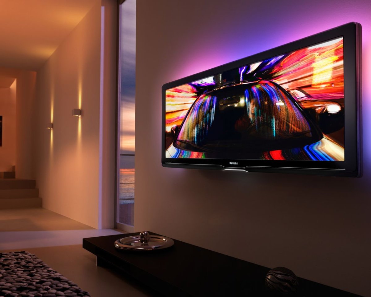 Philips Ambilight в интерьере