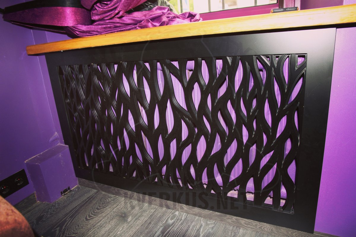 Экран радиатора 3д