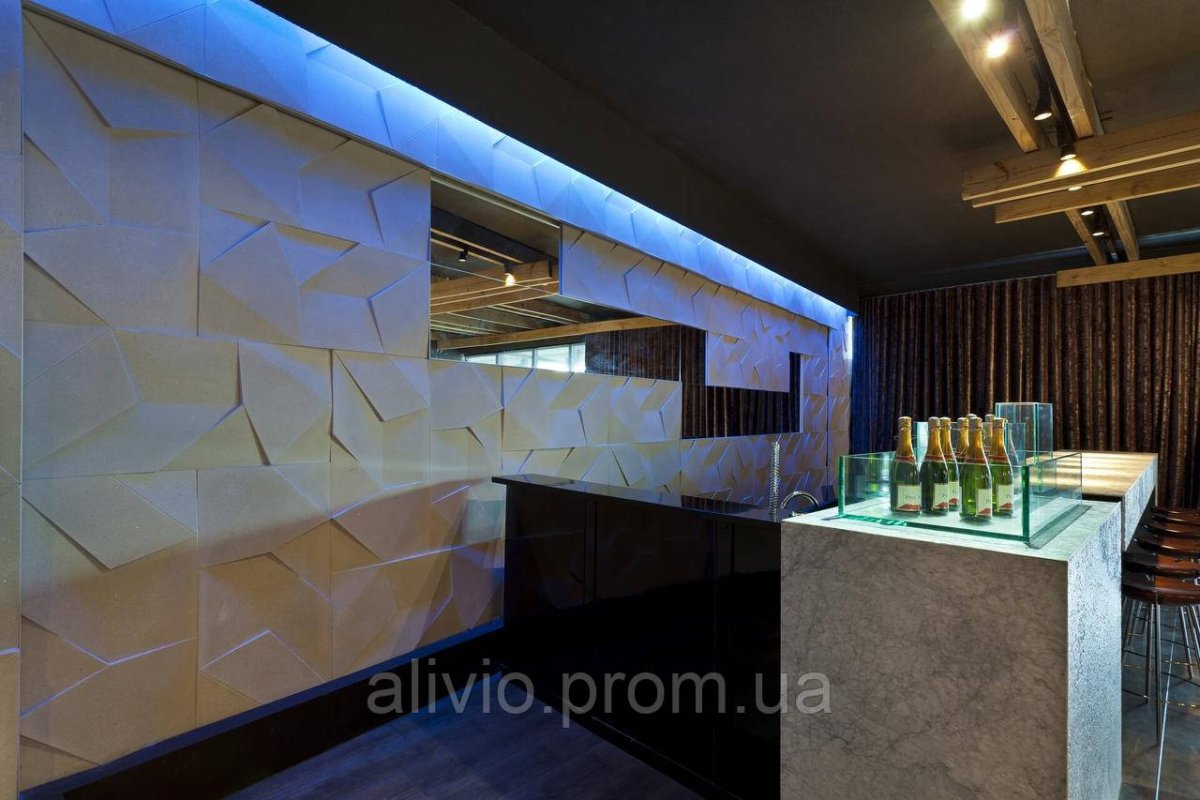 3 D панель Rock