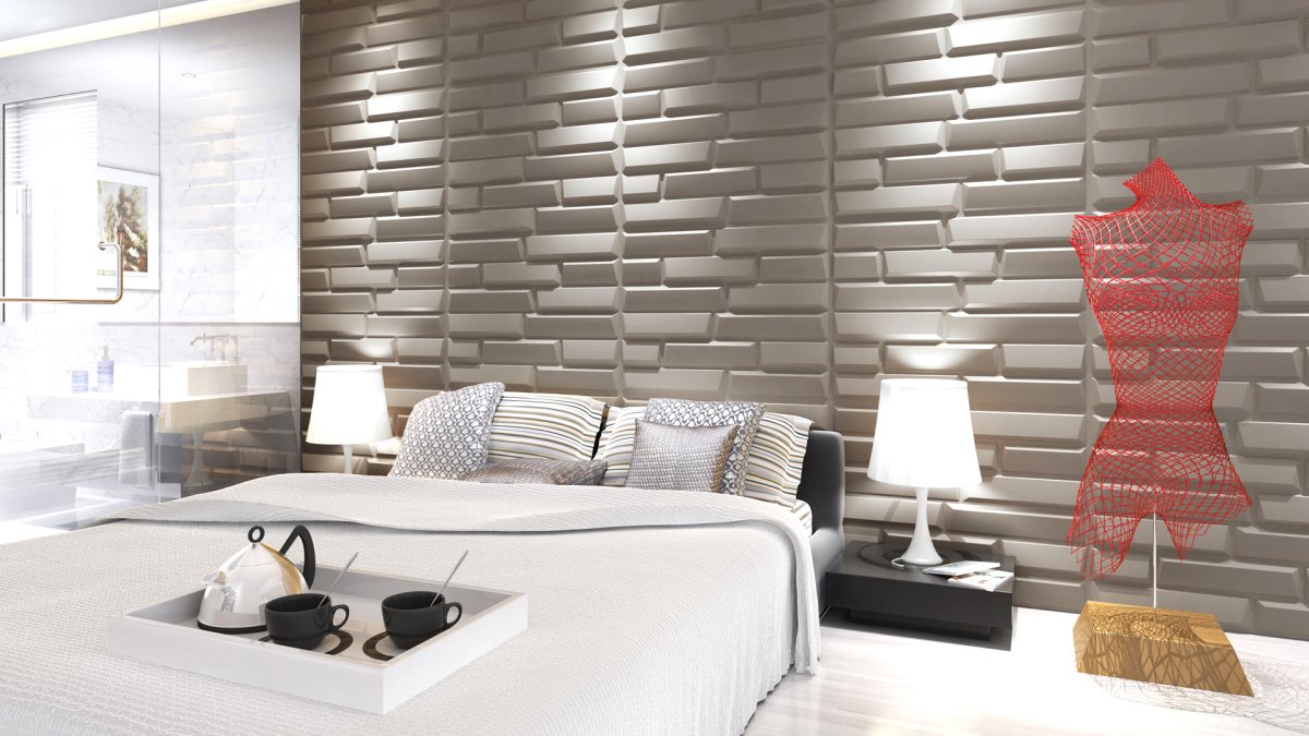 3d гипсовая панель Stells