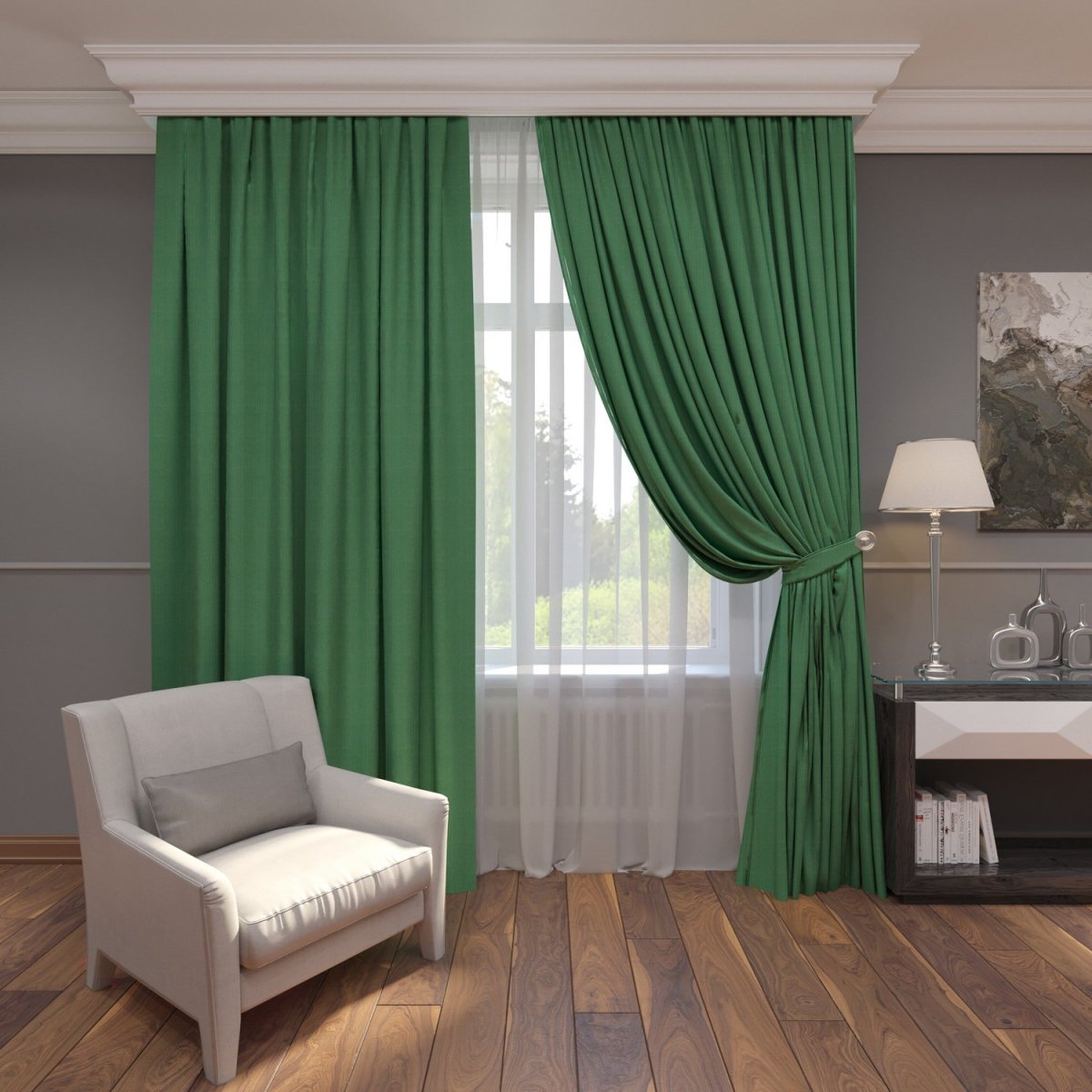 Шторы в интерьере