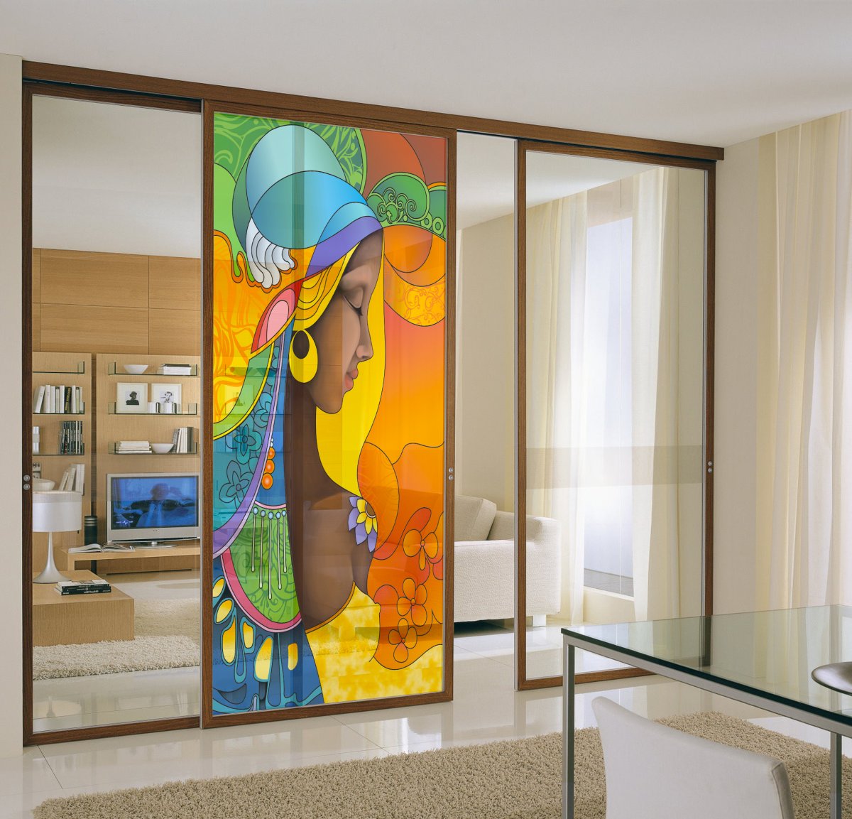 Раздвижные перегородки Riera