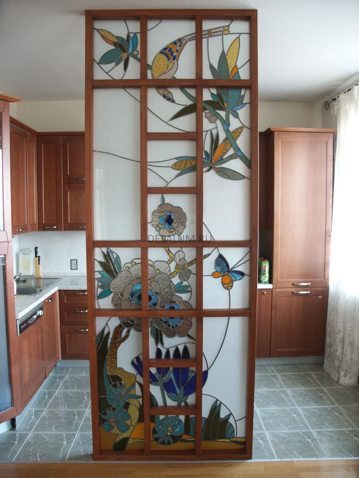 Витражные перегородки в квартире