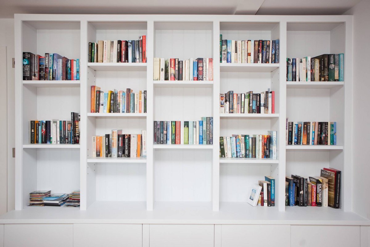 Интерьер размытый полка