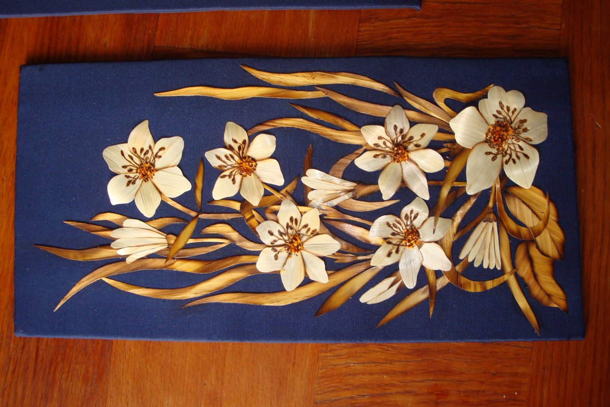 Композиции из соломки