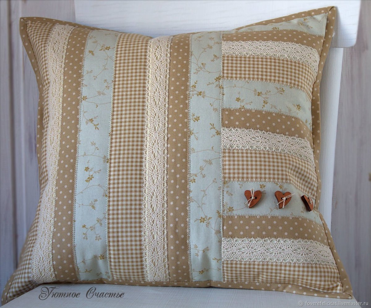 Подушка Patchwork Kare k213134