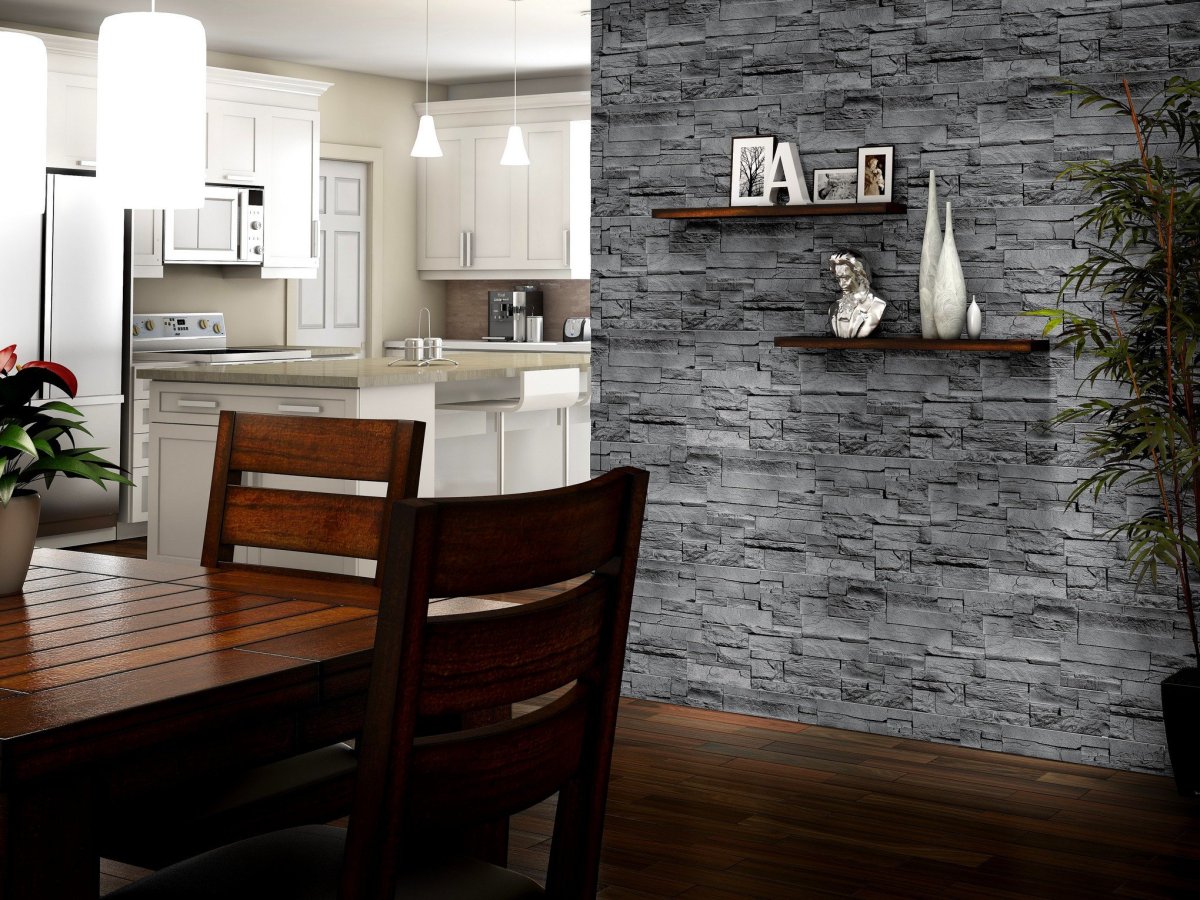 Декоративный гипсовый кирпич