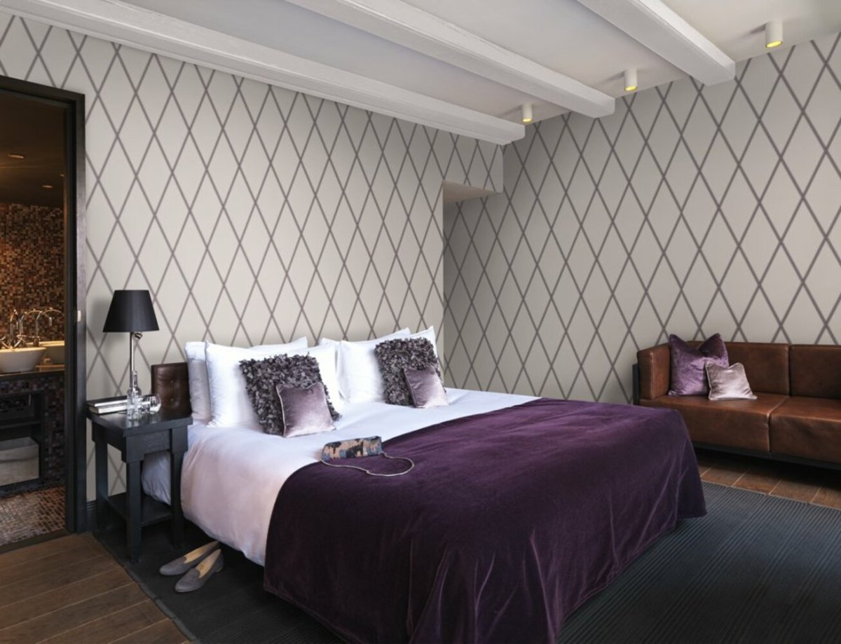 Обои Rasch Cosmopolitan в интерьере