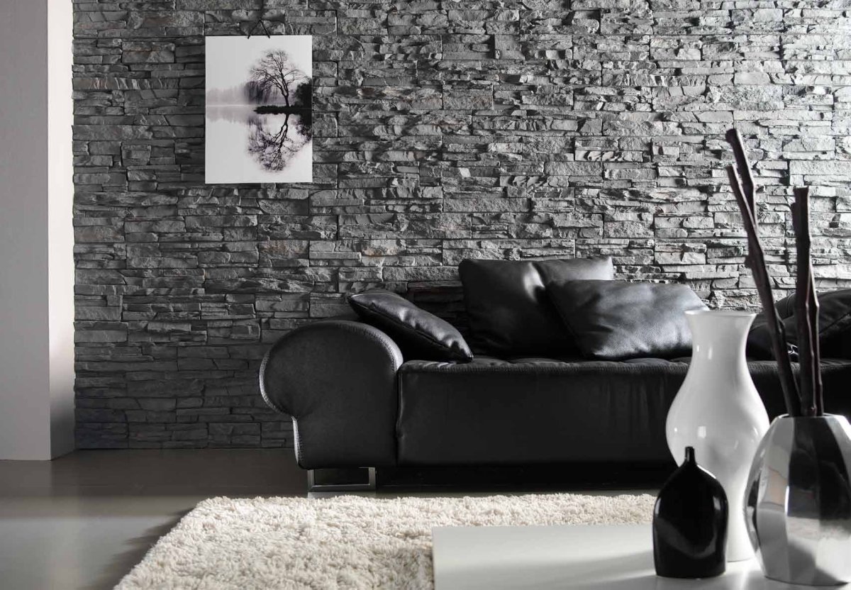 Отделка декоративным камнем