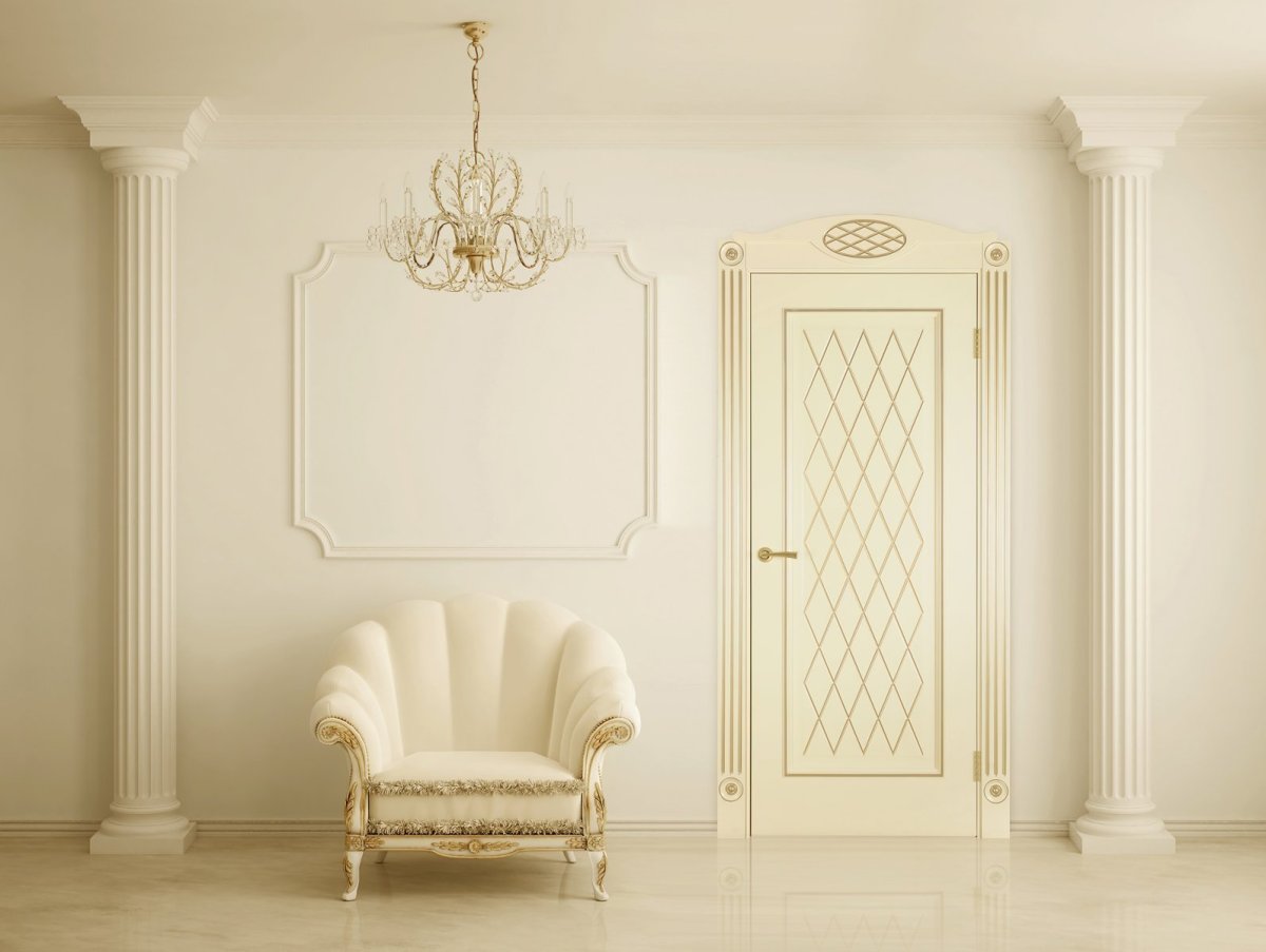 Стены цвета слоновой кости