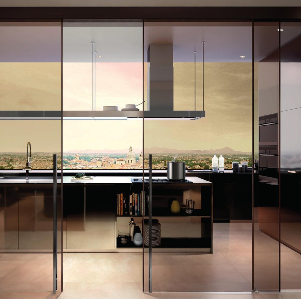 Тонированное стекло для мебели