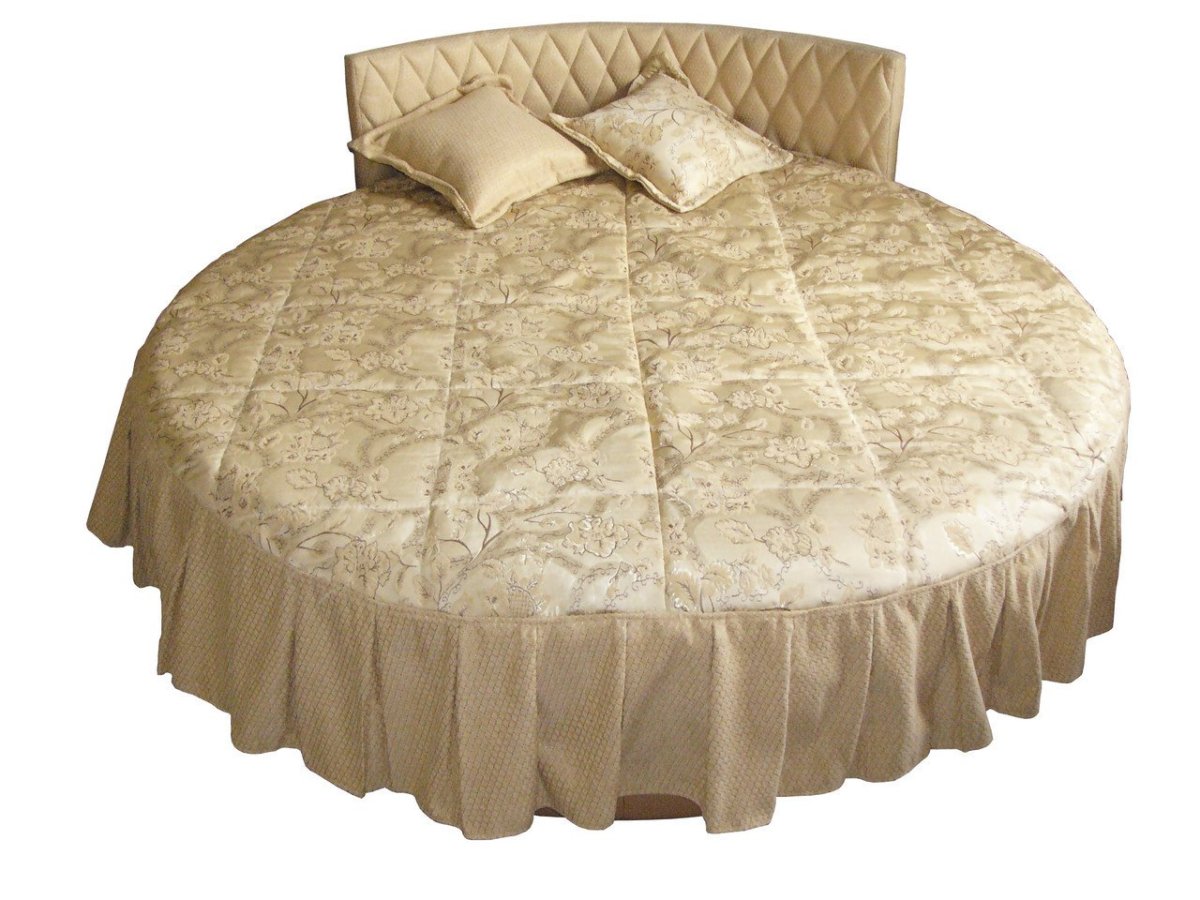 Покрывало на круглую кровать