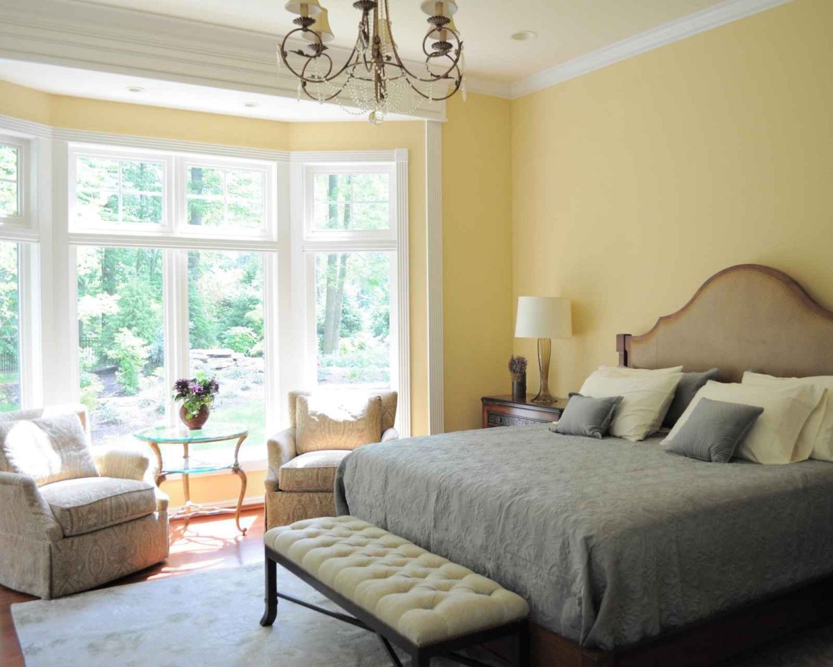 Цвет охра в интерьере