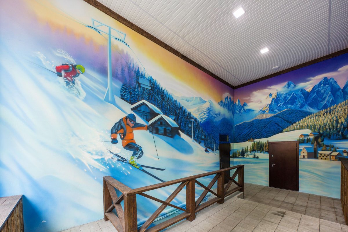 Граффити горы