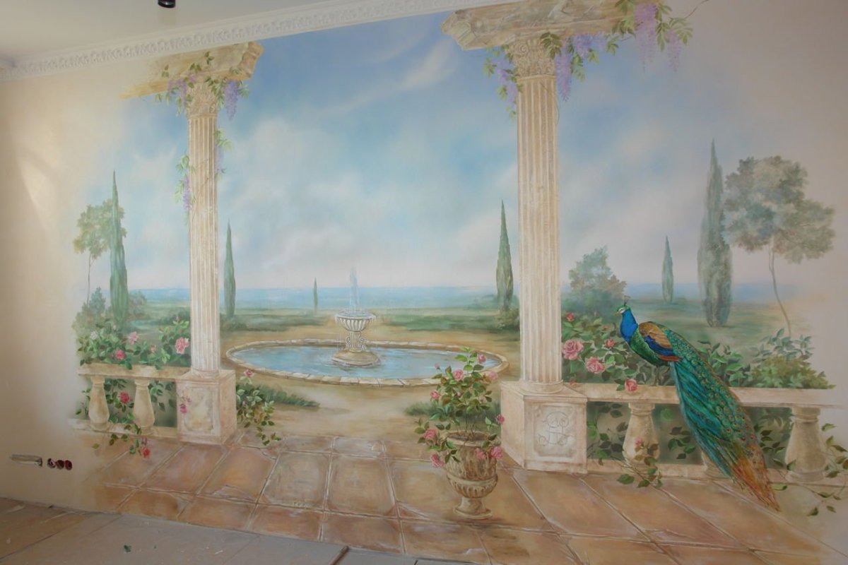 Роспись стен