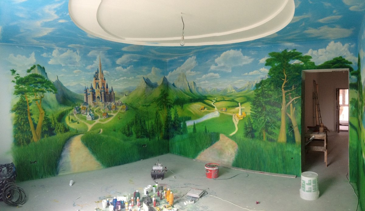 Роспись детской